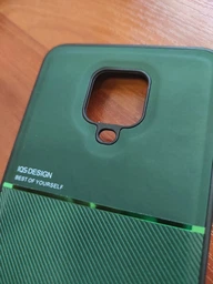 Силиконовый чехол IQS Design для Xiaomi Redmi Note 9s/Pro Синий фото от покупателей 1