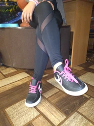 Женские кеды низкие FX shoes 17146-1 Classic Black Pink 39 Черные (2820000001481) фото от покупателей 3