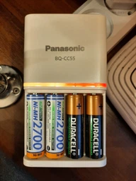 Зарядное устройство для аккумуляторов АА/ААА Panasonic Smart-Quick Charger (BQ-CC55E) фото от покупателей 7