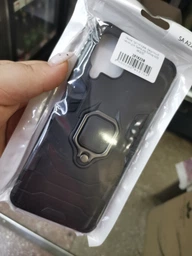 Чехол с подставкой Deexe Hybrid Case для Samsung Galaxy M32 (M325) - Black фото от покупателей 4