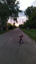 Беговел Real Baby, коричнево-фіолетовий (KB7500/PURPLE/BROWN)