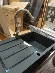 Кухонні мийки Franke Sirius 2.0 S2D 611-78/143.0621.334/ тектонайт/с крылом/780х500х200/сірий (143.0621.334) фото от покупателей 8
