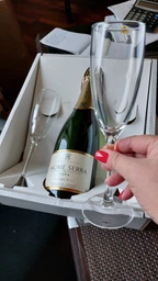 Вино ігристе Cava Jaume Serra Brut J.Garcia Carrion біле брют 0.75 л 11% + 2 келихи (2129908299083_1021000010300) фото від покупців 5