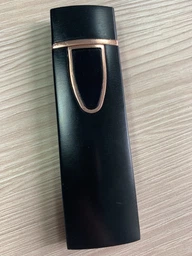 Электронная USB зажигалка на аккумуляторе сенсорный прикуриватель индикатором заряда Черная (as-1200) фото от покупателей 11