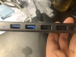 USB-C хаб 11-в-1 Promate PrimeHub-Pro USB-C PD/HDMI/VGA/2xUSB 3.0/2xUSB 2.0/RJ45/SD/MicroSD/AUX 3.5 мм Grey (primehub-pro.grey) фото от покупателей 7