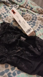 Еротична сорочка з мереживом Obsessive Alluria chemise Чорний S/M (SX1122)