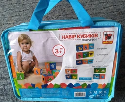 Набір кубиків Macik Тварини (MC 090601-04) фото від покупців 11