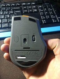 Мишка бездротова A4Tech FG30 Black/Blue USB фото від покупців 6