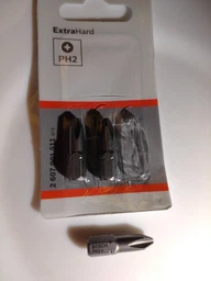 Набір біт Bosch Extra Hard PH2 25 мм 3 шт. (2607001511)