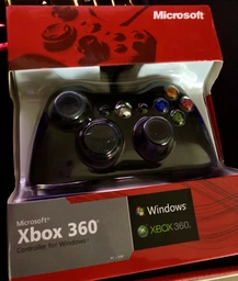 Провідний джойстик геймпад для Xbox 360 Чорний (NJ-60)