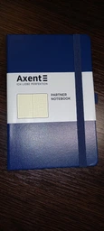 Записная книга Axent Partner 125х195 мм в точку 96 листов Голубая (8306-07-A)