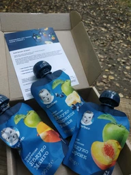 Фруктове пюре Gerber Яблуко та персик з 6 місяців 90 г (7613036345460) фото від покупців 7