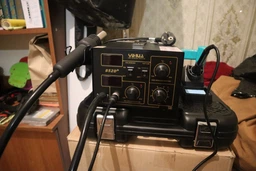 Паяльная станция YIHUA 852D+ (2 в 1 - горячий воздух + паяльник + 5 насадок) фото от покупателей 7