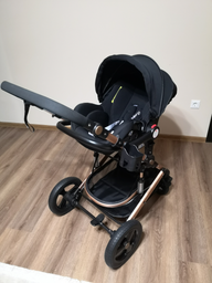 Універсальна коляска трансформер 3в1 Ninos Brava New, Beige