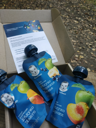 Упаковка Фруктового пюре Gerber Яблоко и манго с 6 месяцев 90 г х 16 шт (07613036345873) фото от покупателей 13