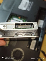 Карман-адаптер Maiwo для подключения 2.5" HDD/SSD в отсек привода ноутбука 12.7 мм (NSTOR-12-P)