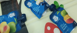 Упаковка Фруктового пюре Gerber Яблоко и манго с 6 месяцев 90 г х 16 шт (07613036345873) фото от покупателей 9
