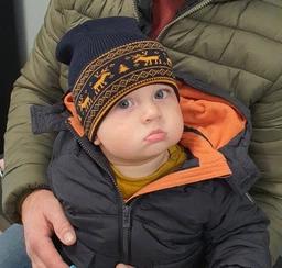 Шапка з вовни мериноса Софія 411-10 44-48 см, бірюзова фото від покупців 1