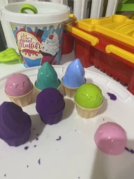 Пісок для дитячої творчості - KINETIC SAND COLOUR (рожевий, 907 g) Kinetic Sand 71453Pi фото від покупців 3