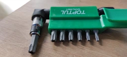 Набор бит Toptul Torx 1/4" c Г-образным переходником 8 предметов (GAAL0801) фото от покупателей 4