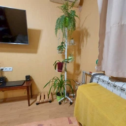 Підставка для квітів BeStand «ЄВА 150" з рухомими кошиками 150 см металік. фото від покупців 1