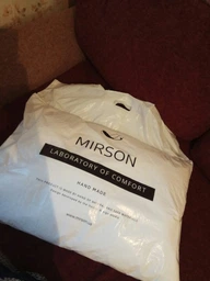 Антиаллергенная подушка MirSon EcoSilk №1701 Eco Light 50х70 средняя White (2200003966442) фото от покупателей 14