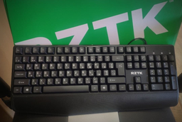 Клавиатура проводная RZTK KB 110 USB фото от покупателей 7