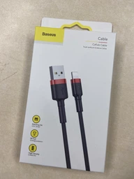 Кабель Baseus Cafule Cable Lightning – USB 1.0 м 2 A Red/Black (CALKLF-B19) фото от покупателей 18