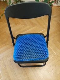 Ортопедическая подушка на стул Supretto 37х31х3.5 см Синяя (5928-0001) фото от покупателей 6