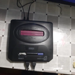 Ігрова ретро приставка телевізійна консоль 16 біт Sega-MD2 з підтримкою картриджів та 9 вбудованих ігор