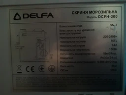 Морозильна камера DELFA DCFH-300 фото від покупців 3