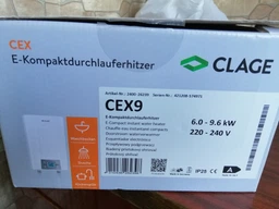 Проточний водонагрівач Clage CEX New фото от покупателей 4