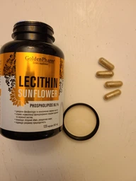 Натуральная добавка Golden Pharm Lecithin Sunflower, 120 вегакапсул фото от покупателей 2