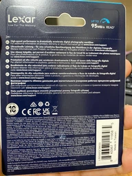 Карта пам'яті Lexar 32GB SDHC class 10 UHS-I U1 V10 633x Professional (LSD32GCB633) фото від покупців 1