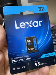 Карта пам'яті Lexar 32GB SDHC class 10 UHS-I U1 V10 633x Professional (LSD32GCB633)