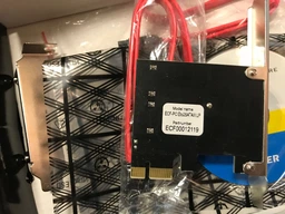 Плата расширения Frime PCI-E to 2 x Sata III 2 внутр. канала, ASM1061 (ECF-PCIEto2SATAIII.LP) фото от покупателей 5