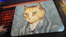 Коврик для мышки Винсент Ван Гог Кот (Vincent van Gogh Cat) (25108-2959) 22 * 18 см