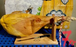 Хамон Espana Серрано Резерва на кости в подарочной упаковке + хамонера + нож, 14 месяцев выдержки 6.5 кг (8428204004501) фото от покупателей 17