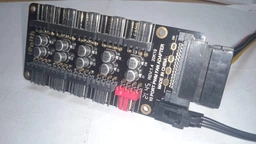Сплиттер PWM Fan Hub на 10 вентиляторов (4-pin) с питанием SATA — для вентиляторов ПК фото от покупателей 2