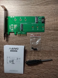 Адаптер Maiwo Multi-Size PCI-E to M.2 PCIe SSD / SATA to M.2 SATA SSD (KT015) фото от покупателей 2