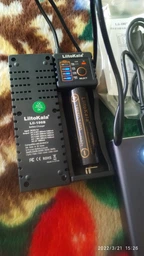 Универсальное ЗУ Liitokala Lii-100B, 1 канал Ni-Mh/Li-ion/Li-Ion(4.35)/LiFePo4, USB вход, LED индикация, выбор тока, zip-пакет фото от покупателей 5