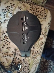 Кемпінговий ліхтар (станція) Luxury YJ-1908 10W+22SMD + MP3 FM + Powerbank + сонячна панель + ЗУ220В + 3 режими фото від покупців 3