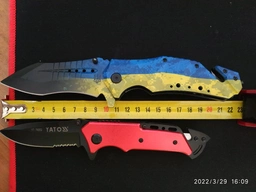 Нож складной Yato 200 мм (YT-76052) фото от покупателей 7