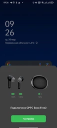 Навушники OPPO Enco Free 2 Black (W52 black) фото від покупців 1