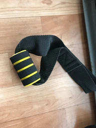 Тренувальні петлі trx для кросфіту (трх тренажер для фітнесу та турніка) OSPORT Pro (FI-0037-1) Чорно-фіолетовий фото від покупців 8