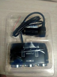 Автомобільний розгалужувач прикурювача YANTU 3 в 1 + USB 12/24 вольт Type B