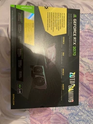 Вентилятор кулер для видеокарты Zotac RTX 3060 3070 Twin Edge AMP Holo 100 мм Apistek GAA8S2U (CF1010U12S)(№342.1) фото от покупателей 2