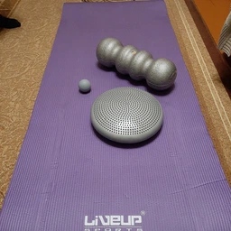 Масажний валик (роллер, валик) Rollga STANDARD Foam Roller 460x150 мм Royal Blue Династія (США)