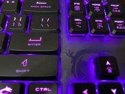 Игровая клавиатура MSI VIGOR GK50 LOW PROFILE TKL UA (S11-04UA210-GA7) фото от покупателей 2