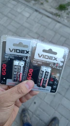 Акумулятори Videx HR03 / AAA 600mAh double blister/2шт фото від покупців 4